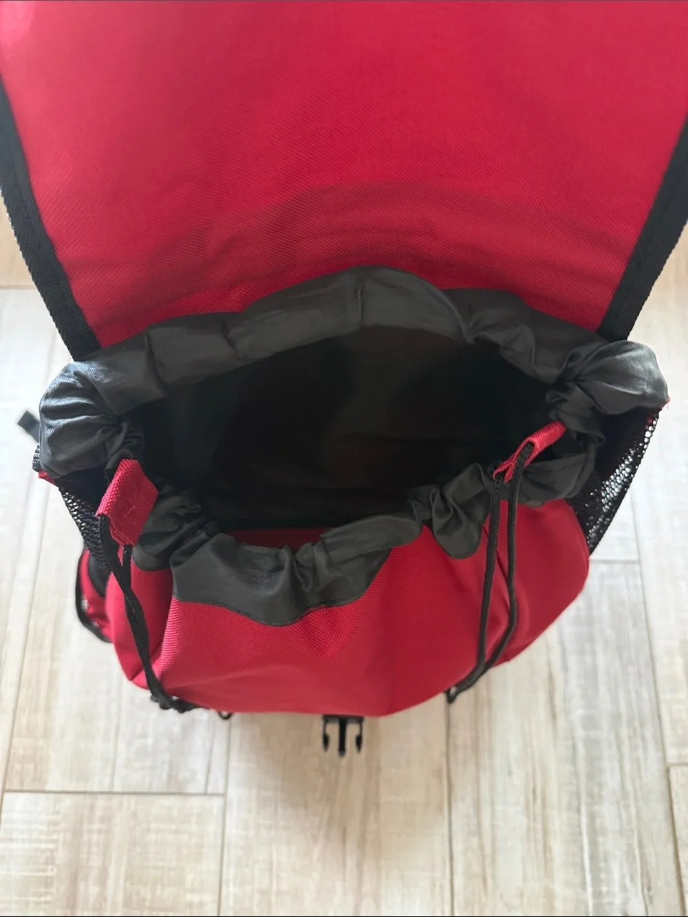 ONIVA Picnic Time Red Backpack Cooler Dual Compartment Insulated Bag